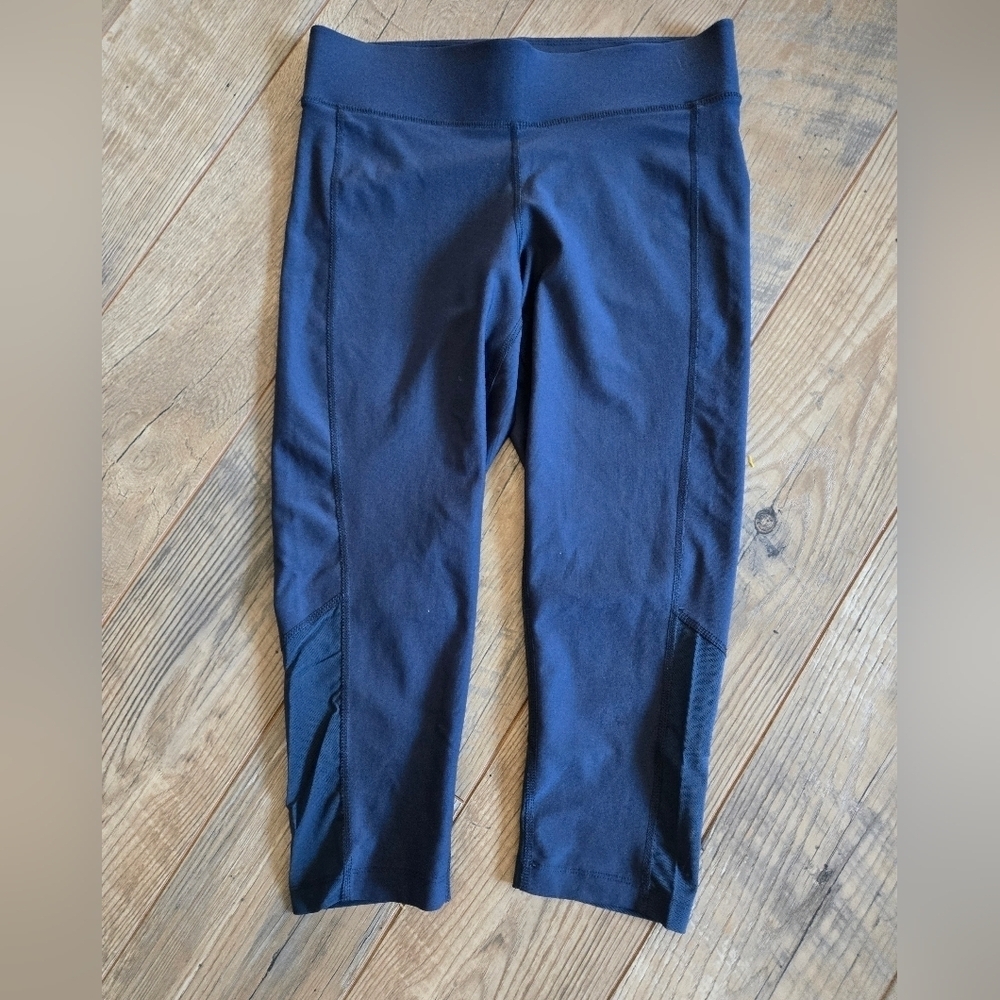 SPALDING Blue Womens Medium Capris